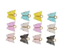 Holibanna 36 Piezas Acrílica Encantos Kit De Fabricación De Joyas Cuentas Para Pulseras Kit Para Hacer Collares Kit De Cuentas De Arcilla Cuentas De Semillas Colorful Aleación