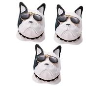 Holibanna 3piezas Ambientador De Auto Clip Pitbull Para Ventilación Decoración Práctica De Aire Neutralizador De Olores Accesorio Automotriz Para y Buen Humor