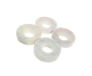 Holibanna 4 Almohadillas Aislantes Térmicas de Jade para Moxibustión, Estera Protectora Resistente al Calor, Base para Instrumentos de Acupuntura, Uso en Terapia de Relajación y