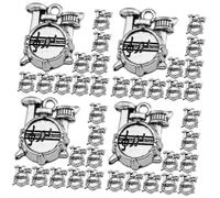 Holibanna 4 Juegos Colgante De Tambor Encantos De Tambor Anillos De Llavero Aro Clave Cuentas Para Pulseras Llavero Encantos A Granel Encantos De Llave Oro Silver Aleación De Zinc 10 Uds * 4