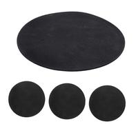 Holibanna 4 Piezas Alfombrillas Ratón Sublimación Neopreno Antideslizante DIY Personalizable para Oficina y Hogar Redondas