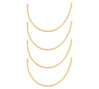 Holibanna 4 piezas de filamento LED de 3 V - Cable flexible de filamento para reparar bombillas LED - Bombilla retro para iluminación artística