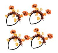 Holibanna 4 Piezas Diademas Halloween Divertidas para Fiesta Disfraz Cosplay Accesorios para Adultos
