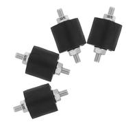 Holibanna 4 Soportes Antivibratorios M8 para Compresor de Aire Almohadillas Amortiguadoras de Vibraciones con Tuercas Aisladores de Repuesto Compactos para Montaje Estable y Reducción de