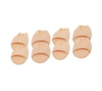 Holibanna 4pares Calcetines Invisibles Mujer Para Tacones Altos Medias Preventivas Antideslizantes Almohadillas Delanteras Transpirables Protección Antepié Suave