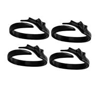 Holibanna 4Piezas Anillos De Ajustables De Anillos De Abiertos Para Hombres y Mujeres Joyería Para Cumpleaños