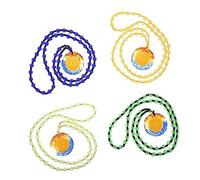 Holibanna 4piezas Colgante De Cuentas De Joyas Religiosas Para Budistas Diseño Clásico y Simbólico