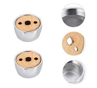 Holibanna 4Piezas Soporte para Barra Base De Aleación De Zinc Soporte Resistente para Instalación y Uso Múltiple