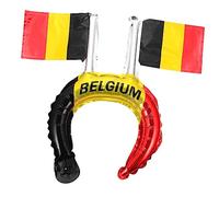 Holibanna 50 Pcs Diadema con globos de cabezal the game football fútbol americano telón de fondo de fútbol diadema de aficionados al fútbol Accesorio para foto película de aluminio