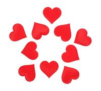 Holibanna 500 Piezas Confeti Corazones Rojos Decorativos para Bodas y San Valentín Centro de Mesa Romántico Adornos Forma de Corazón para Fiestas y Regalos Especiales