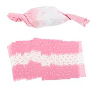 Holibanna 500 Piezas de Papel para Embalar Azúcar Encaje Rojo, Papel para Hornear Dulces y Proyectos Artesanales, Adecuado para Álbumes de Recuerdos