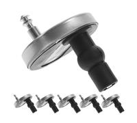 Holibanna 6 Piezas componentes del tornillo de la tapa del inodoro accesorios para fijar la tapa del inodoro pernos de bisagra Silver