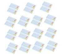 Holibanna 60piezas Decoración De Cristal con Caja De Almacenamiento Adornos para Dientes Brillantes y Naturales para Personalizar Tu Sonrisa