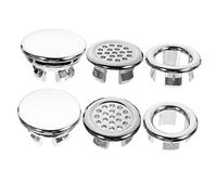 Holibanna 6piezas Anillo De Rebose para Lavabo Accesorio Decorativo para Fregadero Reemplazo Práctico Y Duradero para Baños Y Cocinas
