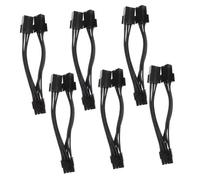 Holibanna 6piezas Cable Adaptador De Tarjeta Gráfica Conector De Alimentación para Gpu Unidades para Fuente De Alimentación De Tarjeta Gráfica