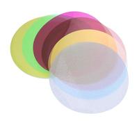 Holibanna 8 Láminas de Película Transparente para Corrección de Color Fotografía Filtro de Iluminación para Cámara Película para Lámparas de Luz Adecuado para Efectos Color Aleatorio