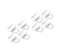 Holibanna 8piezas Clips Transparentes para Cortinas Fijación De Plisadas Soporte para Accesorios Prácticos para Decoración De Ventanas