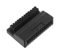 Holibanna 90grado Adaptador de Corriente ATX Pines Grados Conector Macho Hembra para Placa Base Accesorio para PC DIY Construir una PC