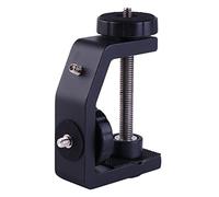Holibanna Abrazadera C de Aluminio para Escritorio Soporte Estable y Duradero para Cámara y Monitor LCD Montaje Mesas Carros y Bancos