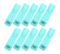 Holibanna Abridor de Ampollas Médico Plástico Verde Lima 10 Piezas, Herramienta Segura para Abrir Botellas de Vidrio, Cortador de Ampollas para Uso en Hospitales y Clínicas