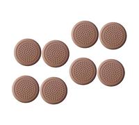 Holibanna Alfombrilla De Silicona Slip Almohadilla Agarre No Deslizante Chair Apretones Pies De Muebles De Exterior Patas De Silla De Reemplazo Marrón Gel De Sílice 8 Piezas X 4