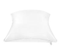 Holibanna Almohada Inflable Cojín Transparente Inserto De Almohada Transparente Almohada De Relleno De Aire Cojín De Sofá Portátil Soporte para Cabeza Y Cuello para Viajes A Casa Camping Al