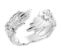 Holibanna Anillo Ajustable de Ala de Ángel Resistente para Mujeres y Adolescentes Joyería Estética y Accesorio de Moda Regalo para Niñas