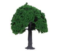 Holibanna Árboles en Miniatura Micro para Decoración Flexible en Espacios Limitados, Hechos de Plástico Verde, Ideales para Pueblos Montañosos y Exhibiciones