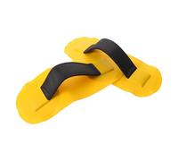 Holibanna Asas de Repuesto para Kayak y Bote Inflable, Juego de 2 Piezas Amarillas, Mango Ergonómico de Neopreno Resistente al Agua Salada para Pesca y Deportes Acuáticos