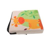 Holibanna Asiento Elevador Infantil para Mesa con Cojín Grueso de Lino Transpirable Antideslizante y Portátil Adecuado para Sillas de Comedor de Fácil de Limpiar y Cómodo para Bebés