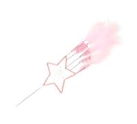 Holibanna Atrapasueños Estrella Decoración Colgante Muro Colgante De La Pared Ganchos Para Colgar Cordón De Macramé Condujo Tapices Estético Interior Rosa Artificiales
