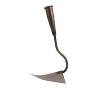 Holibanna Azadón de Acero Triangular y Puntiagudo para Jardinería, Herramienta para Aflojar Tierra y Abonar en Trabajos de Excavación y Cultivo