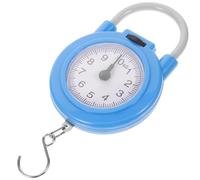 Holibanna Báscula Portátil Colgante para Equipaje de Viaje, Mecánica Resorte, Tamaño Compacto, Ligera y Fácil de Transportar, Básica para Pesar Maletas y Bolsos, Color Azul