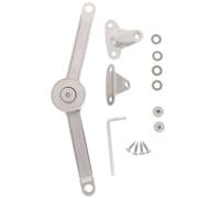 Holibanna Bisagras Abatibles y Soporte Hidráulico Amortiguador de Gas de Aleación de Zinc Diseño Elegante para Puertas de Gabinete y Baúl de Juguetes