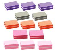 Holibanna Bloques Para Limar Uñas Pulidor De Uñas 50 Piezas Multicolor Mini Bloques De Espuma De Alta Elasticidad Para Manicura y Pedicura Para Mujer