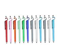 Holibanna Bolígrafos de Gel Multitarea Soporte para Teléfono Móvil para Estudiantes, Escritura Táctil, Materiales As y Abs, Punta Fina 0,5 Mm, Paquete de 12 Unidades Colores Color Aleatorio