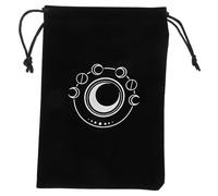 Holibanna Bolsa de Almacenamiento para de Tarot Cordón Bolsa de Terciopelo Pequeña Cierre Hermético Organizador Decorativo para Wiccanos y Adivinación