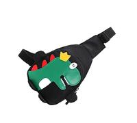 Holibanna Bolsa de Pecho de Dinosaurio Monedero Bolsa de niño Bolso de Hombro Individual para niños Bandolera Exterior Bolsas de Hombro Regalo de cumpleaños Bolsa de Mensajero Chico Nylon