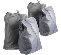 Holibanna Bolsa de Viaje para Zapatos de Poliéster, Gran Capacidad y Organización Conveniente, 4 Piezas para Ropa y Calzado en Viajes