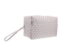 Holibanna Bolsa Organizadora de Ganchillos y Agujas de Tejer Resistente y Duradera con Cierre de para Almacenamiento de Herramientas de Costura y Accesorios de Crochet Gris