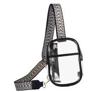 Holibanna Bolso Cruzado Transparente para Mujer Bandolera de Tpu para Eventos Deportivos y