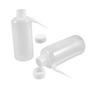 Holibanna Botellas Exprimibles Para Salsa 500 Ml Plástico Sin Goteo Pajita Lateral Para Condimentos Barbacoa y Ensalada Paquete 2 Unidades Para Cocina y Restaurante