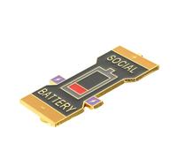Holibanna Broche De Batería Social De Psicología Pin Elegante Para Mujer Accesorio De Moda Para Celebraciones y Especiales