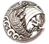 Holibanna Broche De Metal Retro Con Diseño De Barco Vikingo Para Mujer Pin Decorativo Para Chal y Ropa Joyería