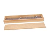 Holibanna Caja de Madera para Pincel de Caligrafía Individual Estuche Decorativo Resistente para Almacenamiento para Estudiantes y Profesionales