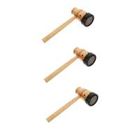 Holibanna Caja De Moxibustión De 3 Piezas Quemador De Calor Portátil Sin Humo Natural Para De Espalda Ajustable De Madera Marrón Claro