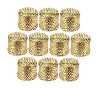 Holibanna Caja de Moxibustión Portátil de Cobre Dorado, Caja de Calor de Moxa Anti-escaldaduras Red Anticenizas, Paquete de 10 Unidades para Uso Terapéutico