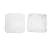 Holibanna Caja De Red Inalámbrica Caja Plastico Carcasa Protectora del Enrutador De Red Recinto De Entrada Portátil Portátil White