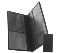 Holibanna Cartera Multifuncional De PU para Documentos De Conducción y Seguro De Auto Diseño Compacto y Estilo Elegante para Uso Diario y Viajes Unisex