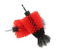 Holibanna Cepillo De Limpieza para Taladro 2 Piezas (5 Pulgadas Cónico Rojo) Accesorios para Limpieza Práctica Duradera Adecuado para Baño Coche y Azulejos